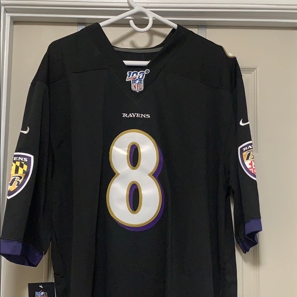 nike lamar jackson jersey black